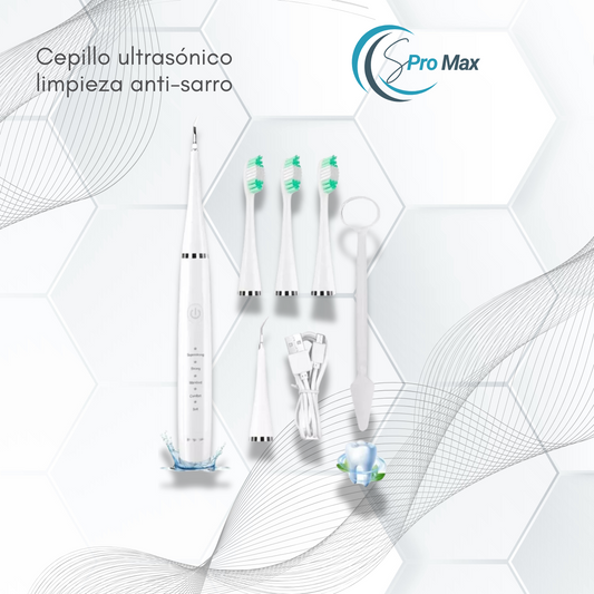 Cepillo Ultrasónico limpieza sarro S-Pro max